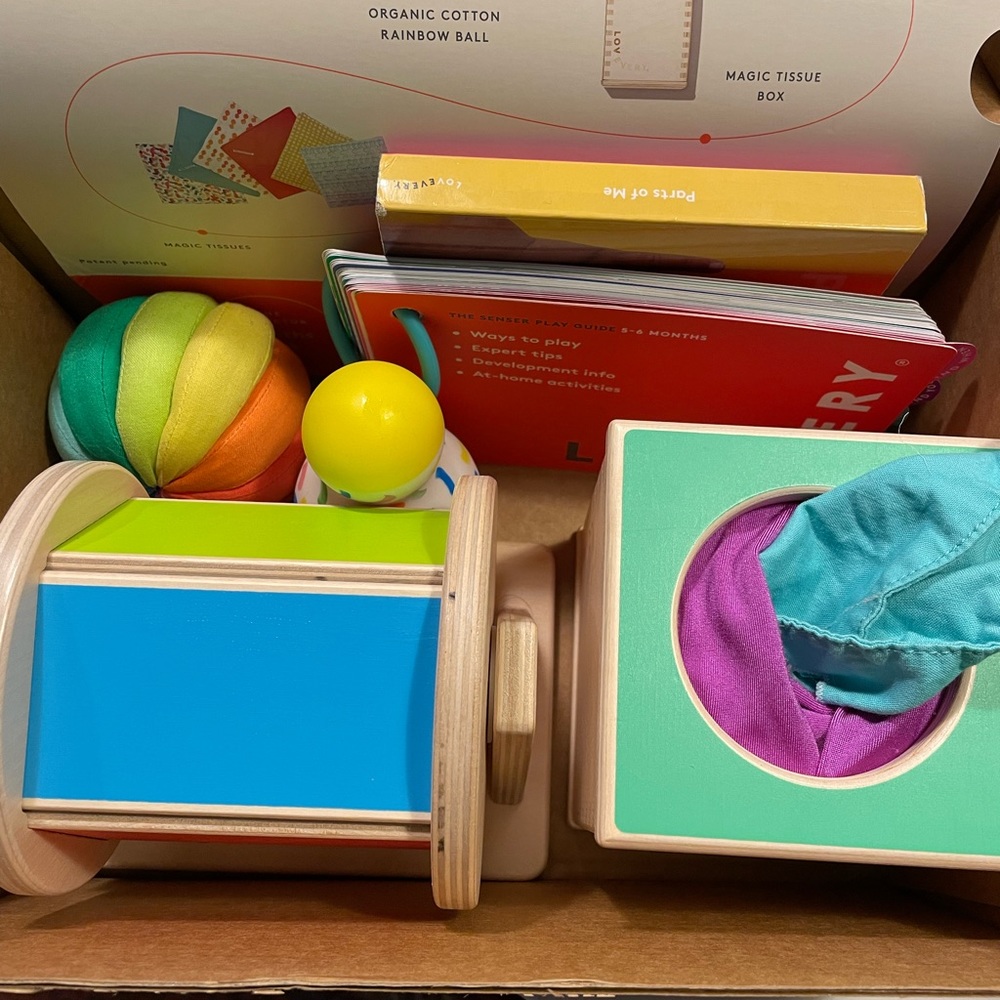 Lovevery sensor playkit months 5-6